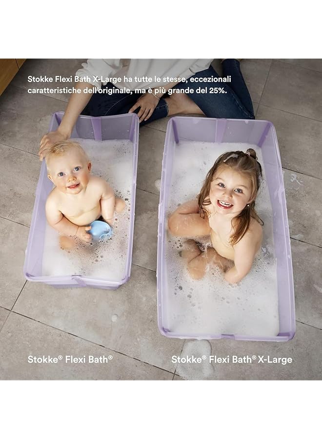 erorex Flexi Bath X Large Sandy Beige Spacious Foldable Baby Bath Lightweight And Easy To Store Convenient - Image 4