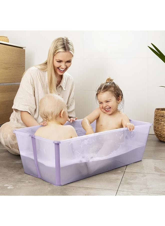 erorex Flexi Bath X Large Sandy Beige Spacious Foldable Baby Bath Lightweight And Easy To Store Convenient - Image 5