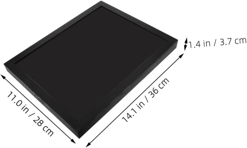 إطار عرض قمصان رياضية مقاس 11x14 بتصميم خاص، مصنوع من الخشب بلون أسود، مثالي لجمع التذكارات الرياضية وعرض الملابس الرياضية - Image 2