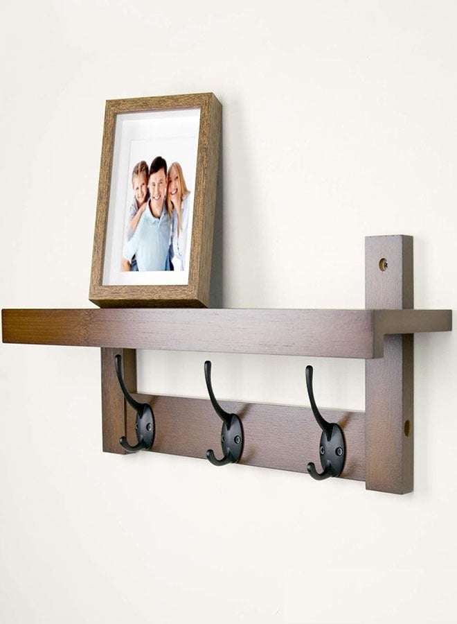 Wall Hooks, 8pcs Coat Hooks Hardware Towel Hooks for Hanging Coats Double No Rust Robe Hooks Wall Mounted with Screws for Key, Towel, Bags, Cup, Hat (Black)  - Image 5