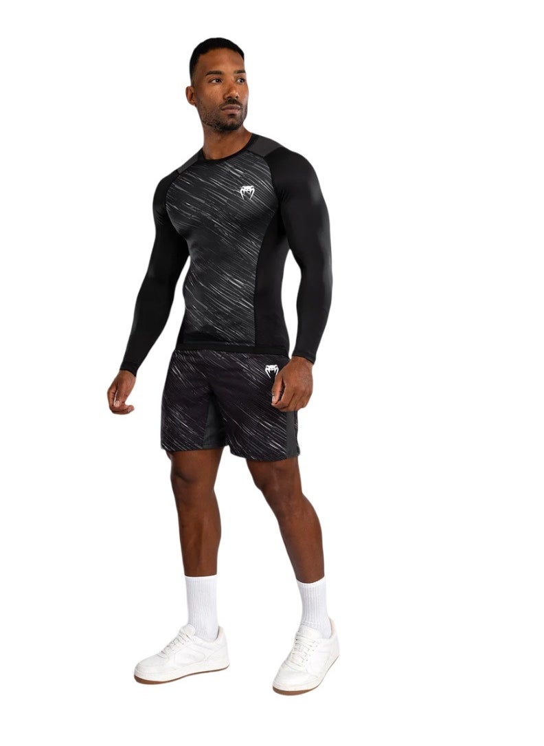 VENUM - VENUM RAPID RASHGUARD LONG SLEEVES BLACK/STORM GREY - Image 1