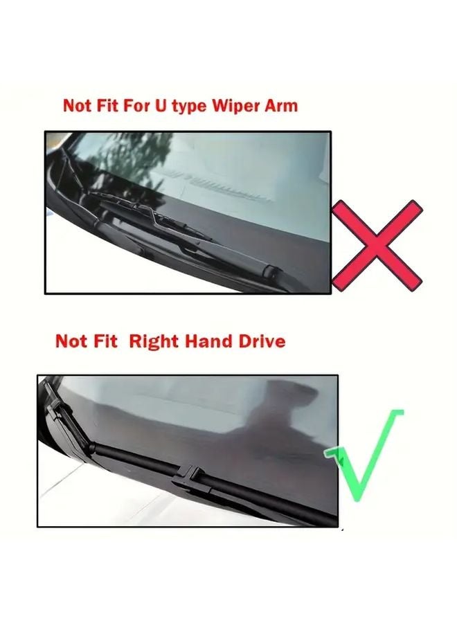 Skoda Octavia 1Z A5 2004 2013 Front Windshield Wiper Blades Set 24 And 19 Inch 2PCS - Image 3