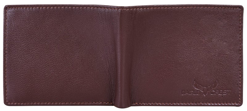 Eagle Crest Falcon Brown Leather Wallet for Men - Image 4