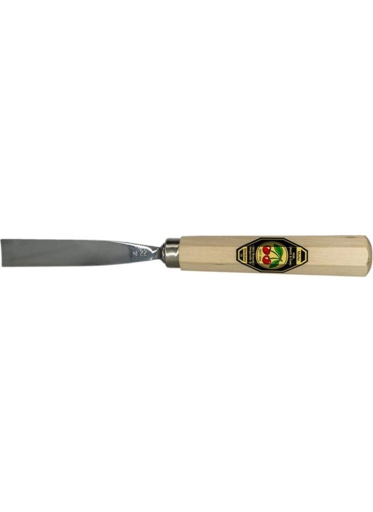 KIRSCHEN - Flat Slotted Mouth Carving Chisel Cut4 - 22MM - Image 1