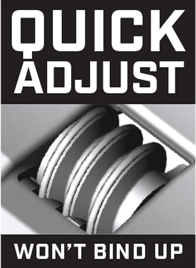 كريسنت مفتاح ربط كريسنت أسود قابل للتعديل، مقاس ٨ بوصات، معبأ في كيس - AT28BK - Image 4