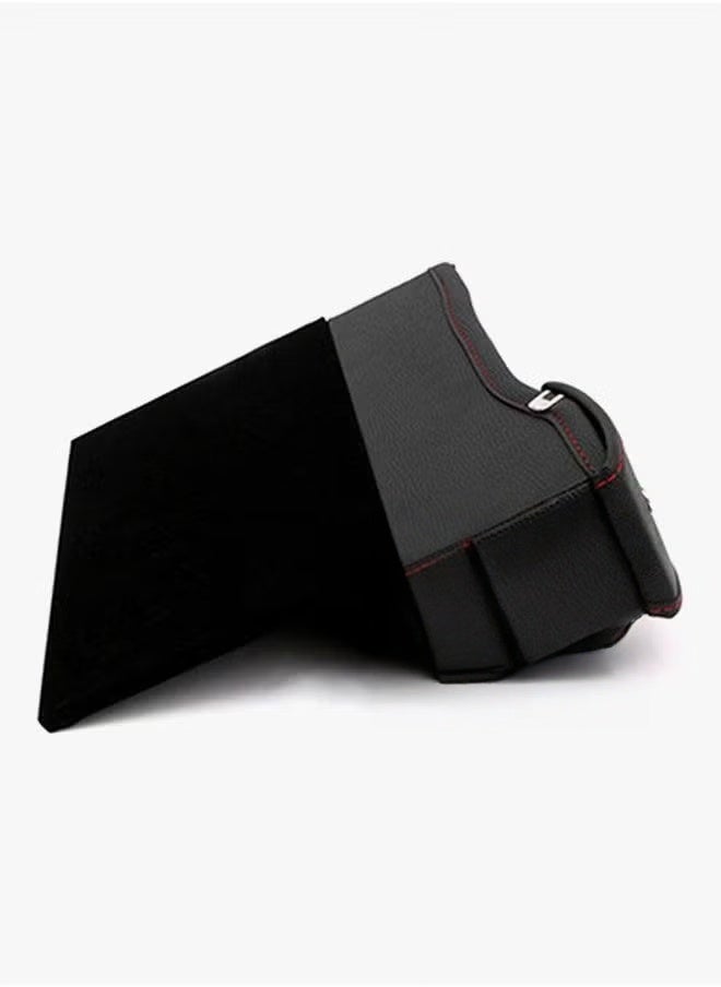 صندوق تخزين فراغ المقعد الجلدي متعدد الوظائف - Image 3