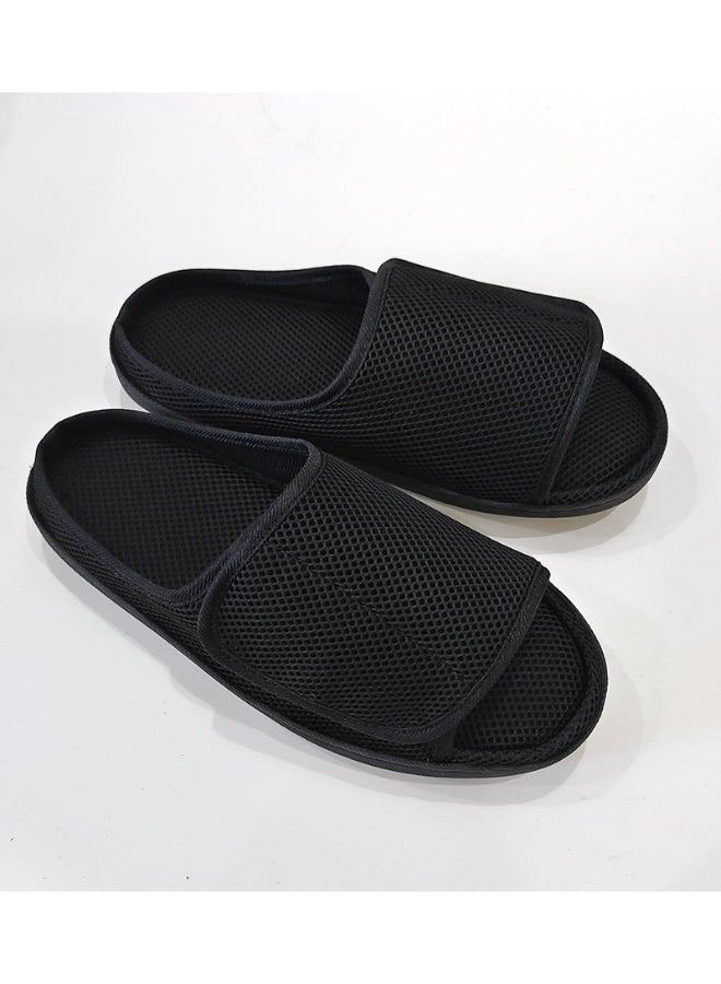 صُممت هذه النعال المخصصة للمشي خصيصًا للمرضى الذين يخضعون للضمادات والكسور والجراحة. تصميم الفيلكرو مناسب لحماية القدم الجراحية الخفيفة، وأحذية الجبس، ودعامات الكسور التقويمية، ودعامات القدم الجراحية. - Image 4