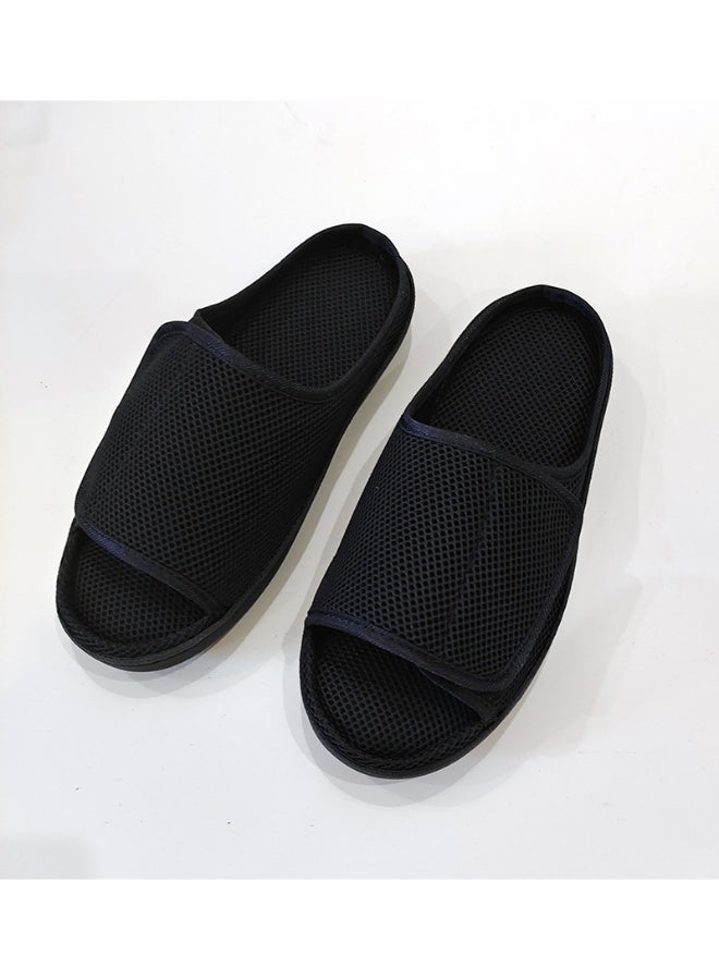 صُممت هذه النعال المخصصة للمشي خصيصًا للمرضى الذين يخضعون للضمادات والكسور والجراحة. تصميم الفيلكرو مناسب لحماية القدم الجراحية الخفيفة، وأحذية الجبس، ودعامات الكسور التقويمية، ودعامات القدم الجراحية. - Image 5