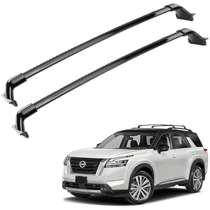 rayihni Roof Rack Cross Bars for Nissan Pathfinder 2022-2025 Roof Rail, All Aluminum Crossbar for Luggage Kayak Bike Cargo Carrier - Image 2