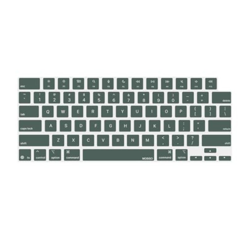 Keyboard Cover Skin Compatible with MacBook Air 13.6 inch 2025 M4 A3240/Air 15 inch M4 A3241 - Image 1