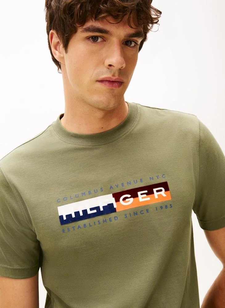TOMMY HILFIGER Graphic Crew Neck T-Shirt
