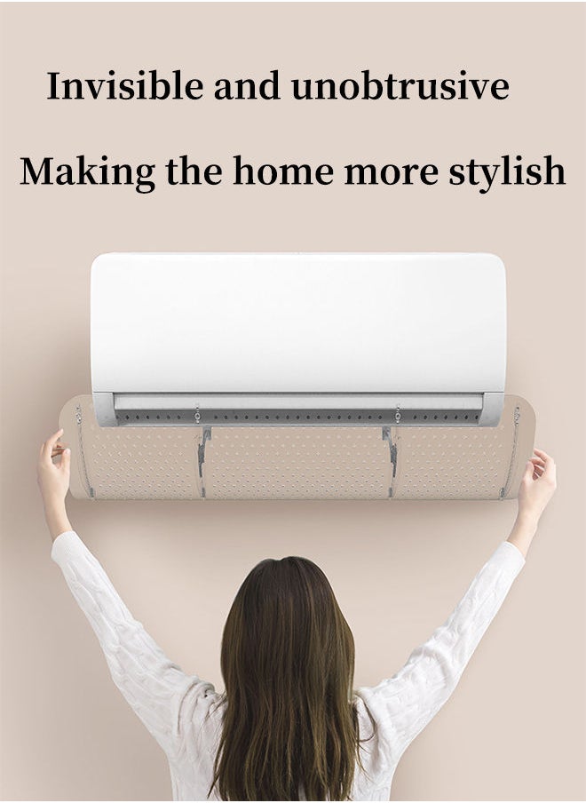 Arabest Air Conditioning Airflow Deflector,Transparent and Visible,Porous Filter,Safe Material,Suitable for Home/Office/Hotel  - Image 4