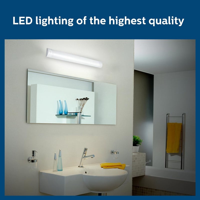 Philips 50-watt LED Batten/Tubelight | StarBright Compact 4-ft Decorative Modern LED Wall Tubelight for Living Room & Bedroom | Cool Day Light, Pack of 2 - Image 4