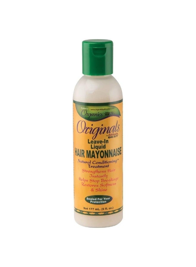 Africa's BEST Africa's Best Conditioner, Originals Hair Mayonnaise Leave-In, 6 Fl Oz - Image 1