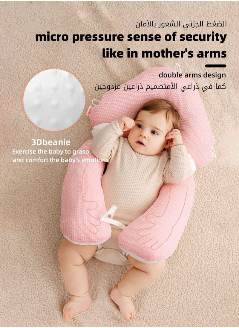 ميكسد - الرضع حديثي الولادة الرعاية وسادة النوم لمنع الخوف من الراحة للأطفال الرضع والأطفال الصغار المحمولة وسادة بلاستيكية فائقة الجودة - Image 1