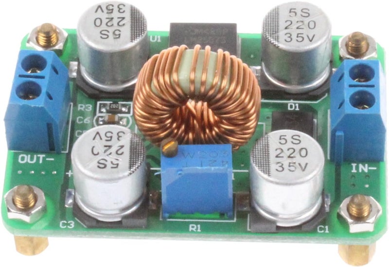 وحدة تعزيز DC-DC 3.5-30V إلى 4-30V 5A قابلة للتعديل LM2587 منظم تعزيز محول طاقة رفع لوحة وحدة إمداد الطاقة للوحة الشمسية وبطارية السيارة - Image 5