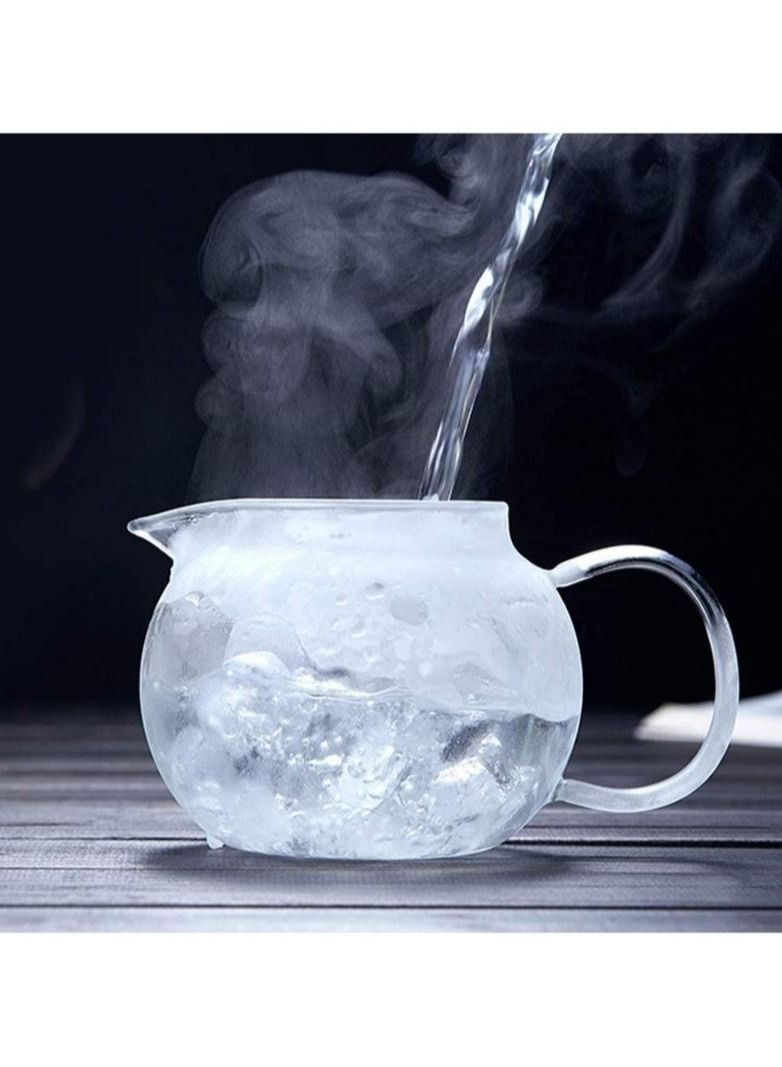Tealand Borosilicate Heat Resistant Glass Teapot with Removable Stainless Steel Infuser for Loose Tea and Tea Maker (1.3 Liters)  - Image 2