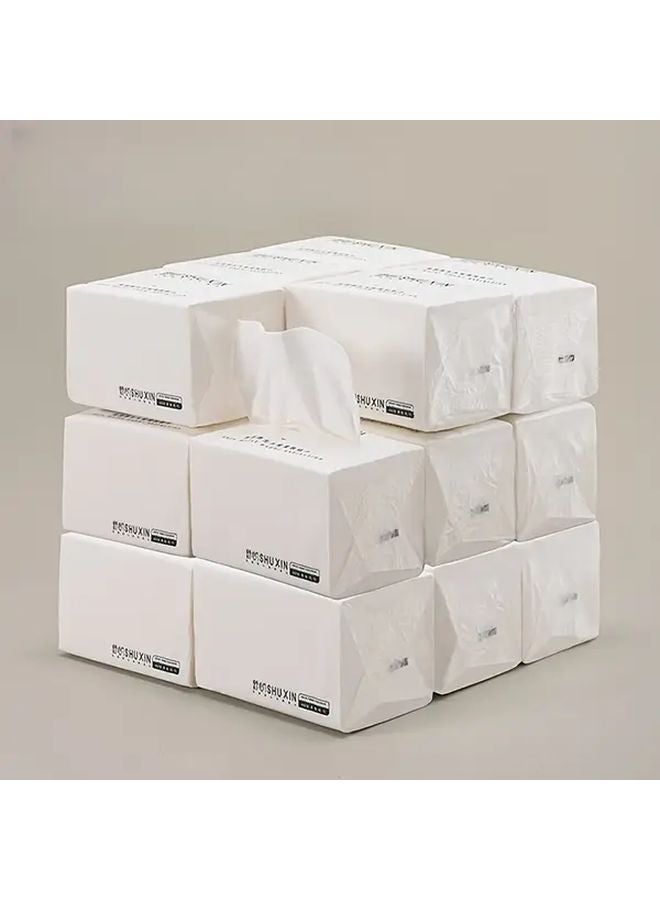 480 Sheets Ultra Soft 4 Ply Facial Tissues 1 Pack Dye Free Gentle On Skin - Image 2