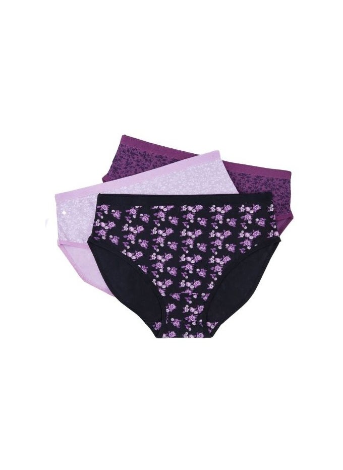Milk MILK Essences® Women Briefs Underwear Bundle of 3 Printed Briefs  - Image 3