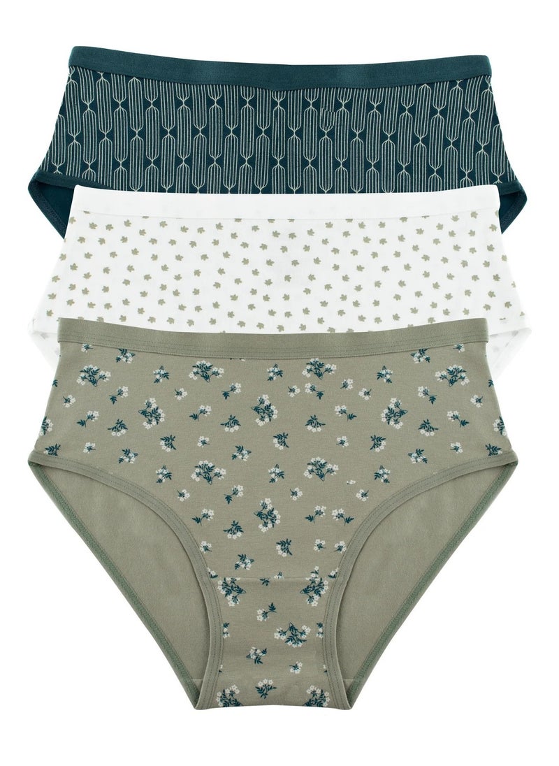 Milk MILK Essences® Women Briefs Underwear Bundle of 3 Printed Briefs  - Image 2