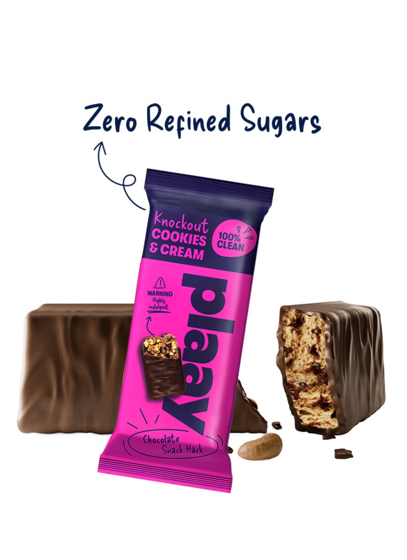 Plaay Cookies & Cream Chocolate Bar - Image 4