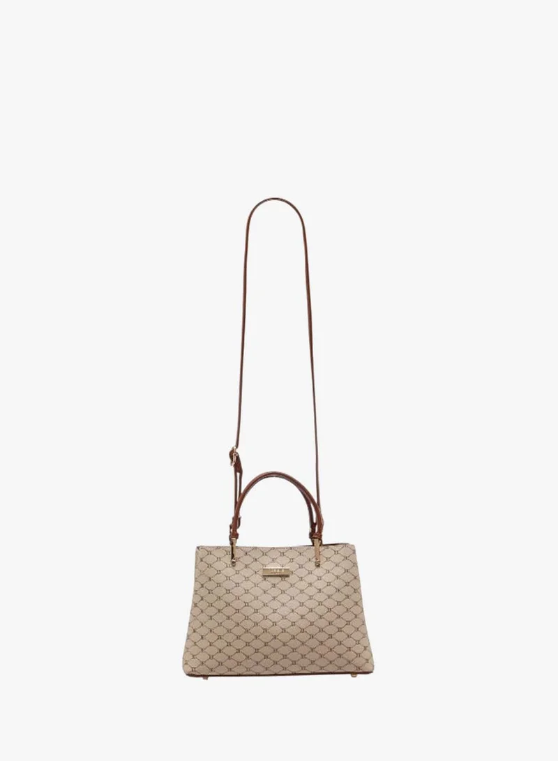 Bessie London Bessie London-WEI-Crossbody-LS-Embossed-Off White-JJ26-Q4-10