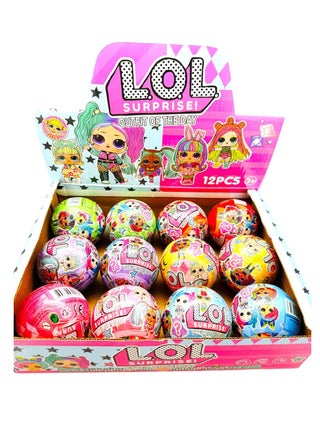 One LOL Surprise! Outfit of the Day ball. Each ball contains an exclusive LOL Surprise! doll with fashions and accessories to mix and match to create trendy looks. - pzsku/Z106ACEEAF27B324A024DZ/45/1745519330/f75a6fca-a7c6-4a84-b365-829bc23ded9e
