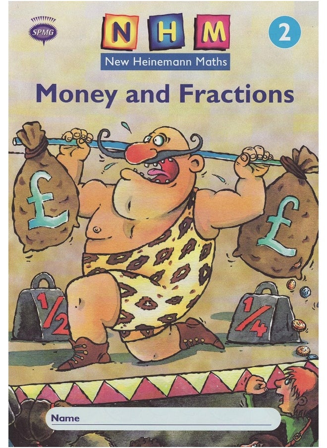 New Heinemann Maths Year 2, Money and Fractions Activity Book (single)  - Image 1