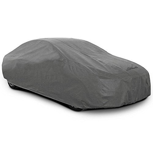 Coverking UVCCAR3N98 Universal Fit Car Cover for Sedan Length 143 ft to 168 ft  Car Coverbond 4 Moderate Weather Outdoor Gray - Image 1