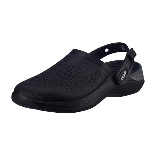 Duke Mens ComfyKing Clogs | Mens Casual Sandals | Lightweight & Comfortable Walking Clogs | Soft & Stylish | Perfect for Indoors & Outdoors - Image 1