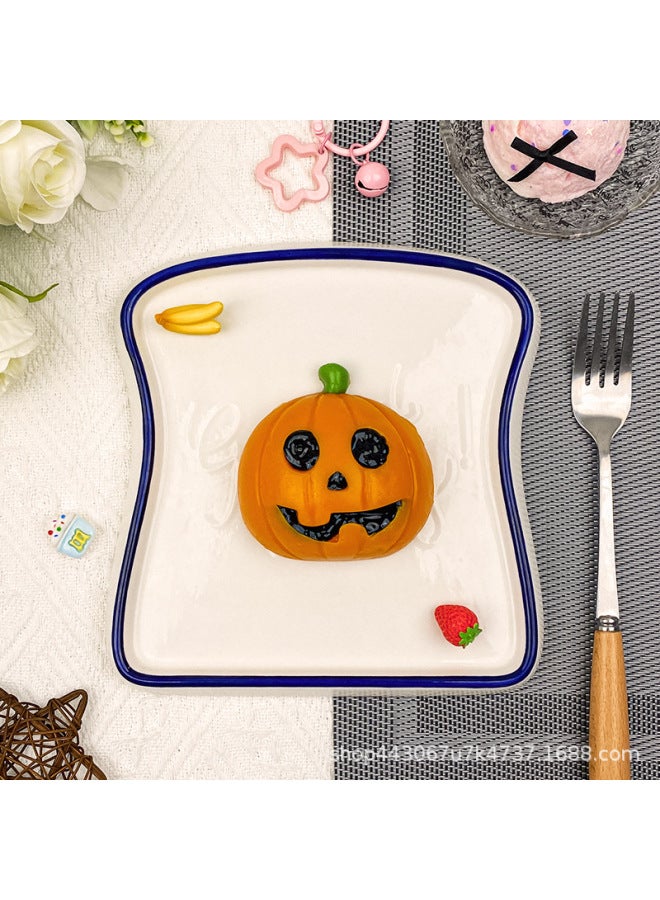 Loquat Funny Pumpkin Pinch Music Vent Fun Squeeze Decompression Toy Slow Rebound Silicone Pinch-Color:Orange Red - Image 1