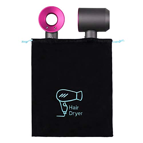 AKLVBL Hair Dryer Bag 11.8’’x 14’’ Storage Organizer Bag For Hairdryer and All Hair Tools With Drawstring, Ideal for Travel, Gym, Hotel or Home Use (One Pack) - Image 1