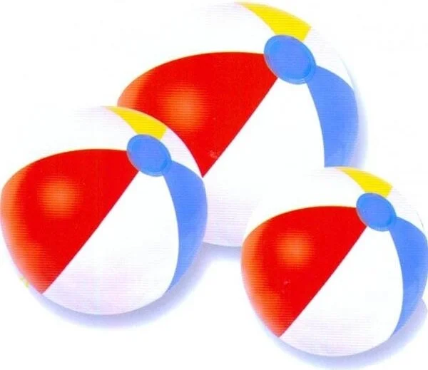 Bestway Children's Pool with Beach Ball - 2 Knuckle Patterned Floor, (61X15 Cm) 51061