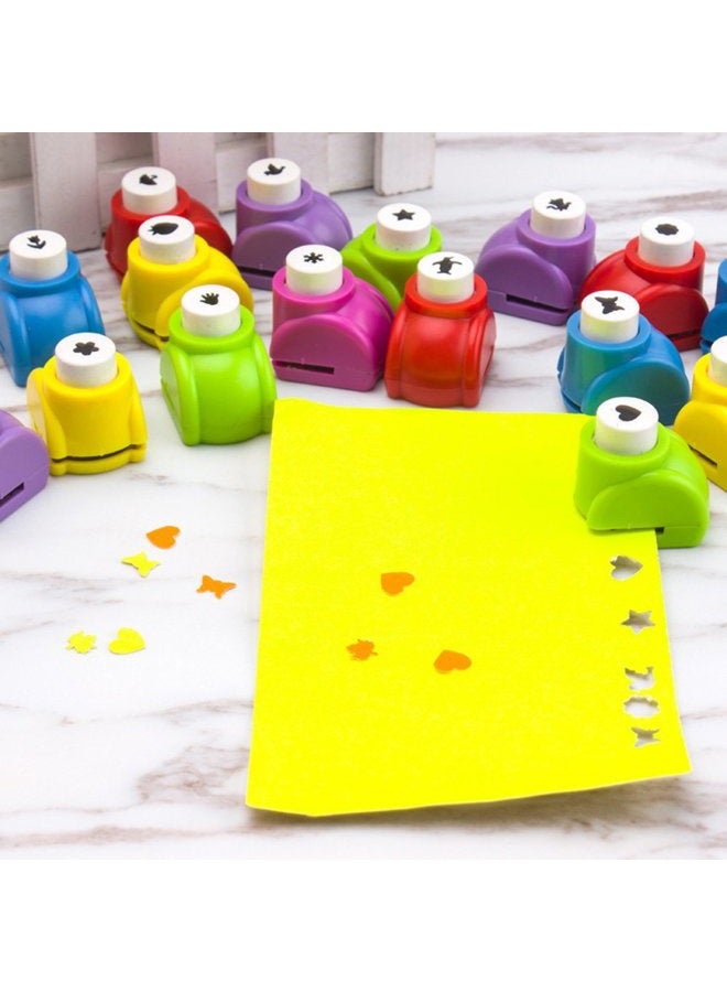LGEGE 10 Pcs Paper Punch Handmade Hole Puncher Paper Craft Card Scrapbooking, DIY Paper Craft Tool for Adults - Image 2