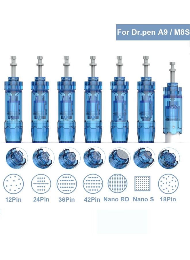 Dr.pen Drpen A9/M8S microneedling pen replacement cartridges 10pcs 12 pins derma auto pen bayonet slot cartridges - Image 3