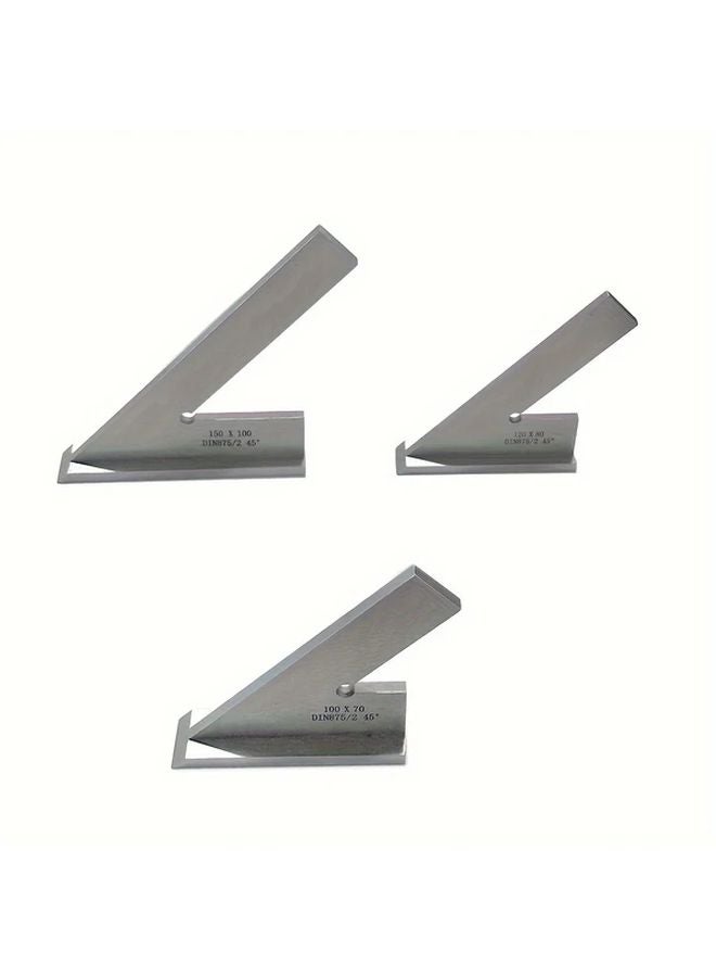 45 Degree Angle Ruler 120X80 Size Measuring Tool - Image 2