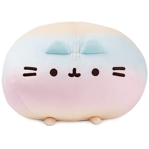GUND Pusheen Rainbow Round Pusheen Squisheen Plush Squishy Stuffed Animal for Ages 8 and Up Rainbow 11 - Image 1