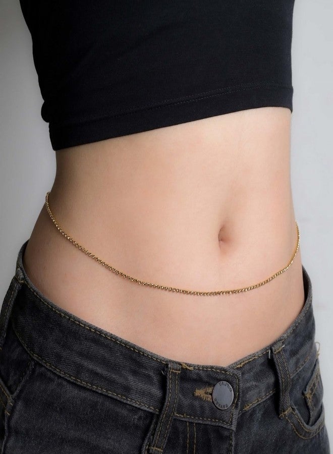 VAMA FASHIONS Gold Plated LCT Stone Kamarband vaddanam waist Hip belt belly body chain for Girls women - Image 2