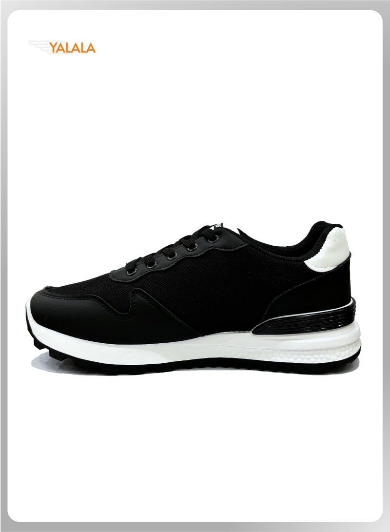 YALALA Men's Classic Mesh Running Shoes | Fashion Stylish Sneakers Shoes, Breathable Ultra Lightweight Anti-slip Soft Sole, Good for Walking Running Jogging Sports Outdoor Gym Athletic Activities  - Image 2