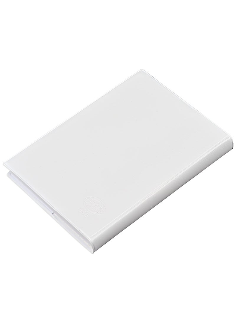 FIS Fis 2025  Pocket Diary English With Pvc Soft Cover White -FSDI09E25WH  - Image 5
