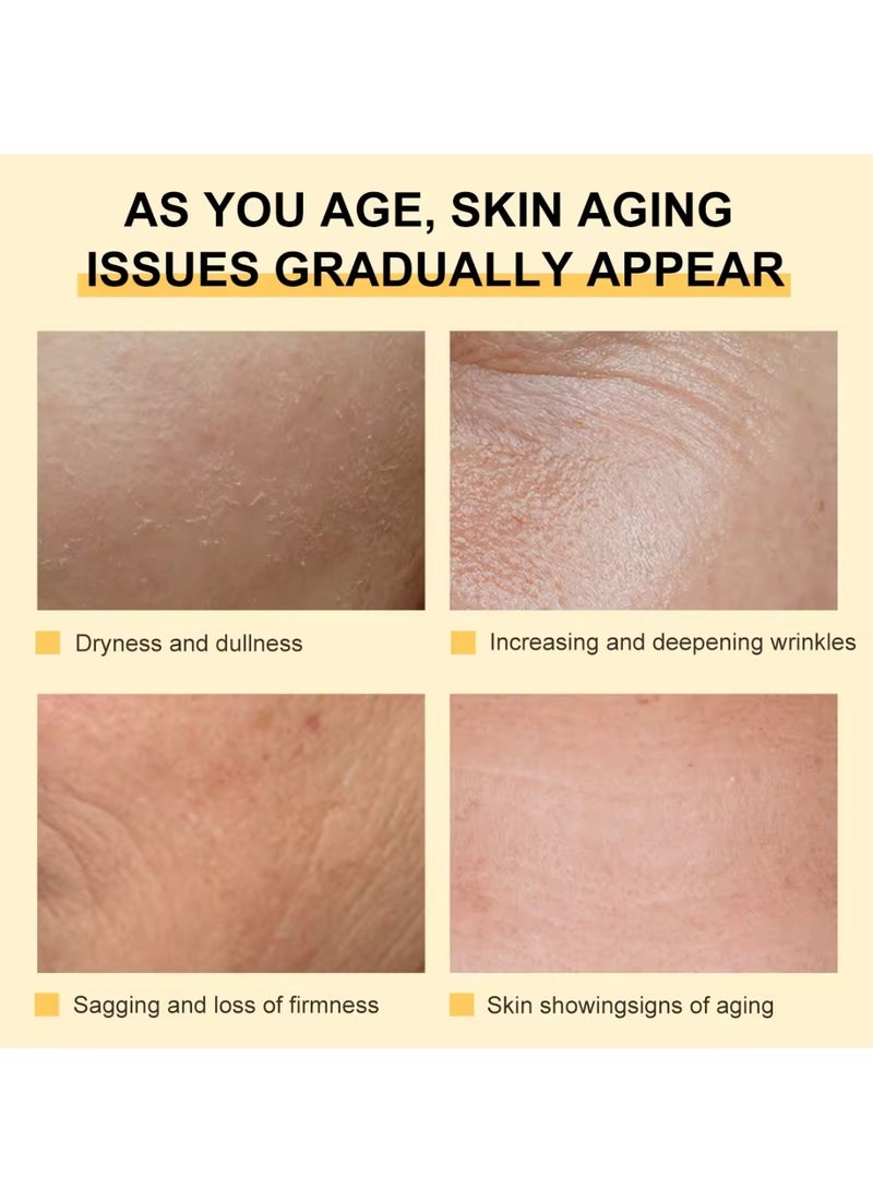 AuQuest سيروم الكولاجين بجوز الهند سيروم جوز الهند يقلل التجاعيد يشد وي firm البشرة مرطب مغذي سيروم كولاجين خفيف ومنعش سيروم ناعم للبشرة حمض الهيالورونيك سيروم للوجه 32 مل - Image 5