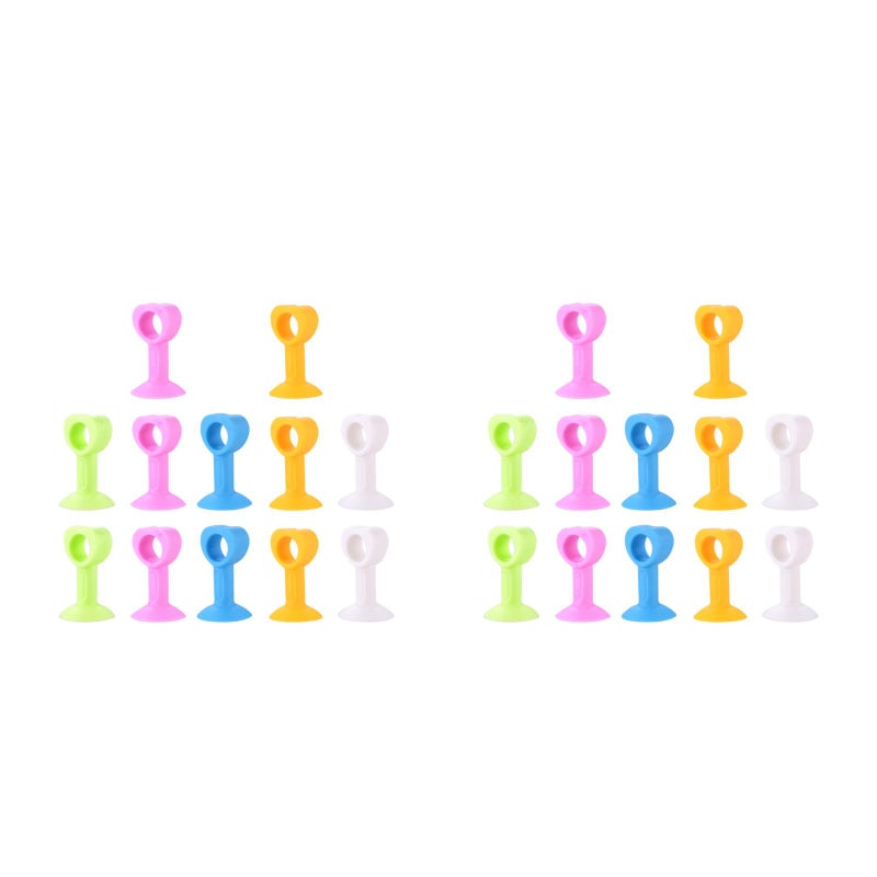 Pcs Silicone Door Handle Knob Anti-Collision Punch Free Doorknob Bumper Crash Pads Protector for Kitchen Bathroom (Random Color) - Image 1
