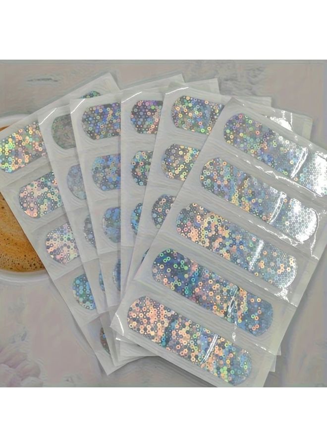 15pcs Sparkling Self Adhesive Bandages Breathable Flexible Mixed Colors Sports Bandage - Image 3