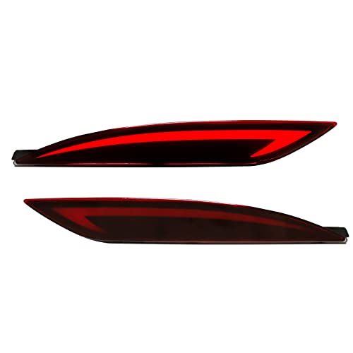 VGETTING Rear Bumper Reflector Lights For Hyundai Sonata 2011 2012 2013 2014 Tail light Brake Light For Sonata 8th Replacement LED Rear Lamp with Turn Signal Light - Image 3