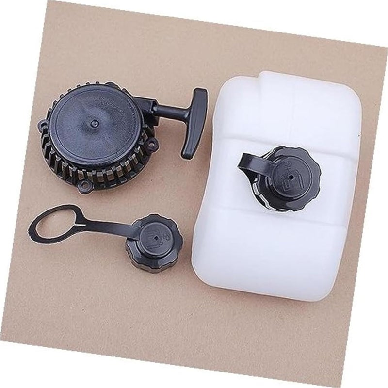 Gas Fuel Tank Cap Rewind Recoil Starter Kit - Image 2