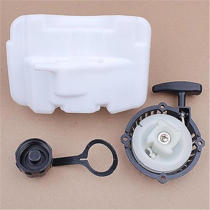 Gas Fuel Tank Cap Rewind Recoil Starter Kit - Image 4
