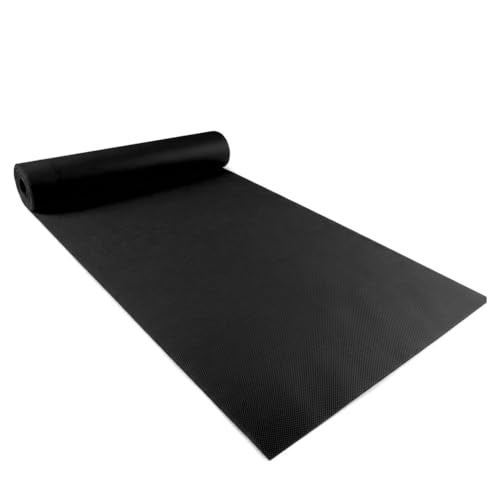 LEMONSODA Black Carpet Floor Runner | 3x50 Feet | Non Slip Polypropylene Flat Woven Fabric | Hollywood Party Decoration Fabric | Thick 100 GSM Carpet | Indoor Event Runner - Image 1