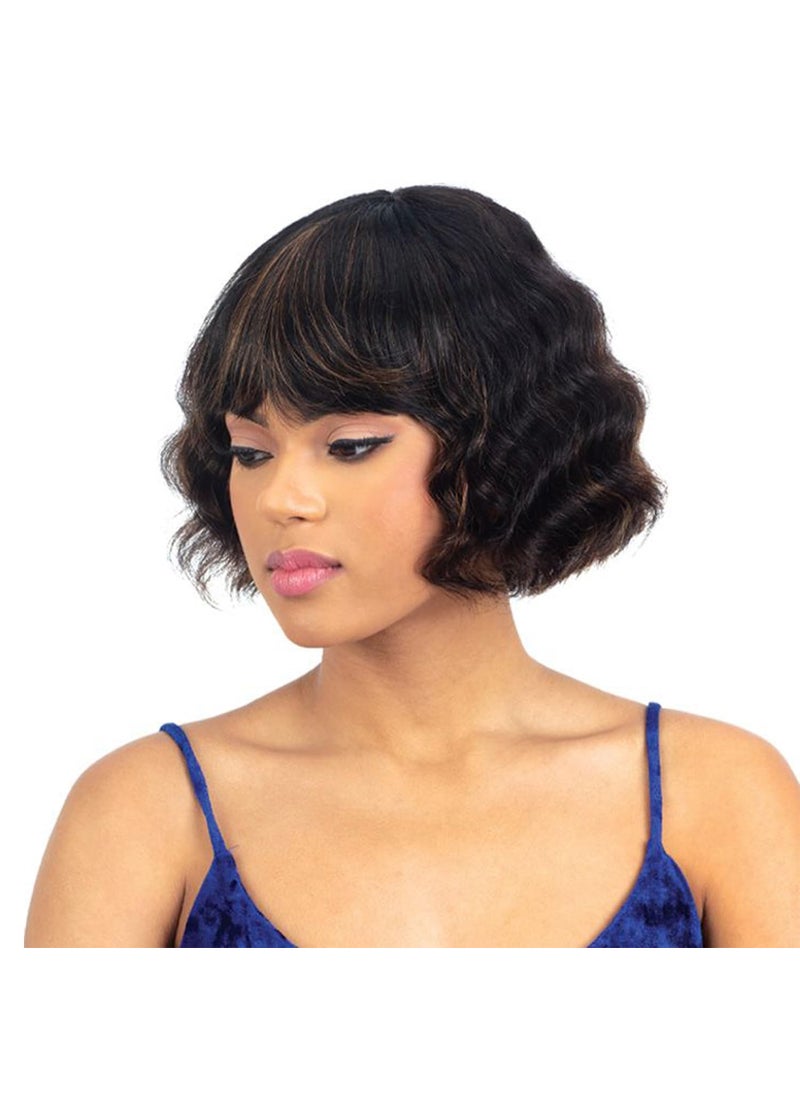 FREE TRESS - Naked Brazilian Human Hair Wig - Luca (Color:P4/30) - Image 1