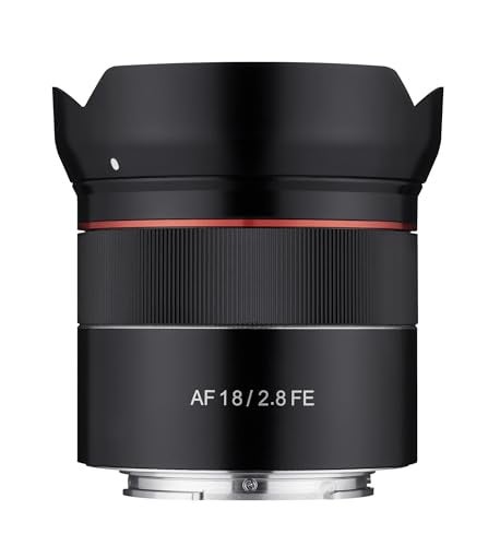 Rokinon عدسة روكينون AF 18 مم F2.8 بؤرة تلقائية كاملة الإطار مدمجة لسوني E - Image 3