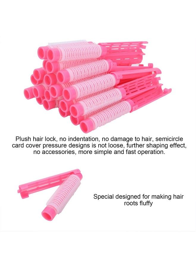 Sonew 20Pcs Hair Perm Rods Hair Perm Rods Fluffy Perming Rod Hair Roller Curler Hairdressing Tool Kit For Salon Barber Home(Pink) - Image 4